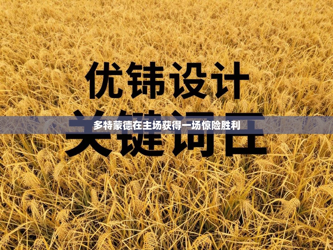 多特蒙德在主场获得一场惊险胜利  第1张